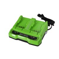 Зарядное устройство Greenworks G24X2UC2 24V для 2-х аккумуляторов