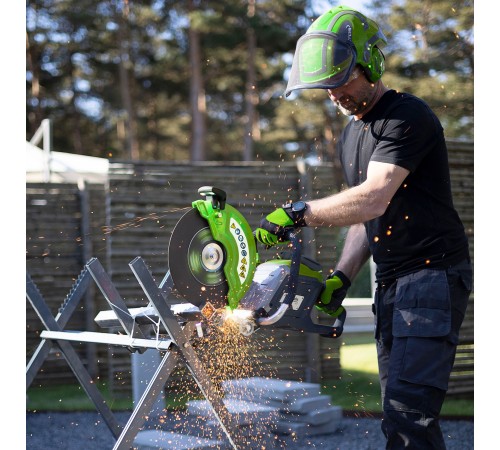 Бетонорез  Greenworks 82V PC141 (без АКБ И ЗУ)