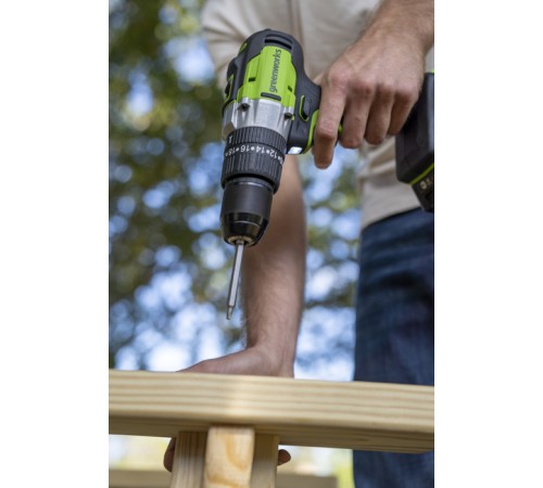 Дрель-шуруповерт Greenworks 4V GD24DD60 (без АКБ и ЗУ)