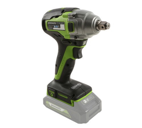 Гайковерт Greenworks 24V GD24IW400 (без АКБ и ЗУ)