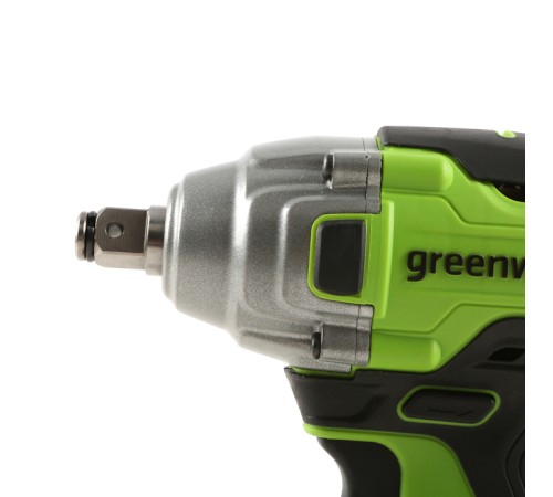 Гайковерт Greenworks 24V GD24IW400 (без АКБ и ЗУ)