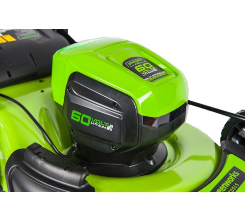 Газонокосилка Greenworks 60V GD60LM46SPK4 (1хАКБ 4Ач и ЗУ)