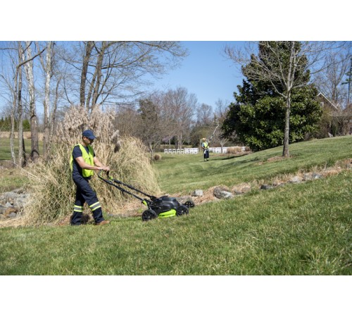 Газонокосилка Greenworks GC82LM61S TwinForce 2515607 (без АКБ)