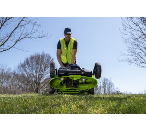 Газонокосилка Greenworks GC82LM61S TwinForce 2515607 (без АКБ)