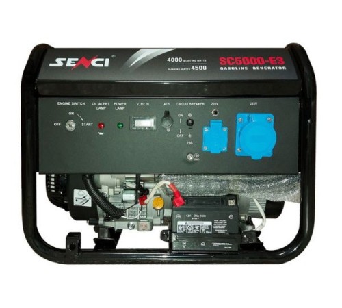 Генератор бензиновый Senci SC5000-E3