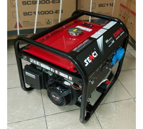 Генератор бензиновый Senci SC5000-E3