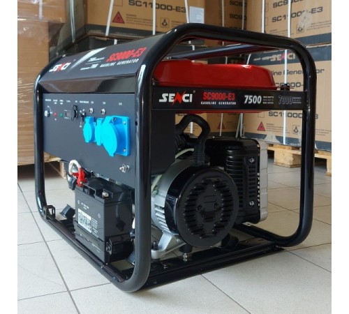 Генератор бензиновый Senci SC9000-Е3