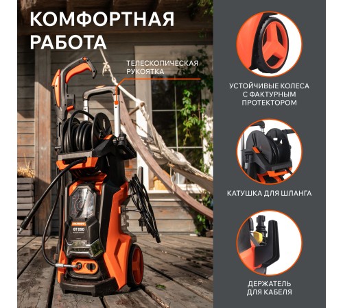 Мойка высокого давления Patriot GT890 Imperial