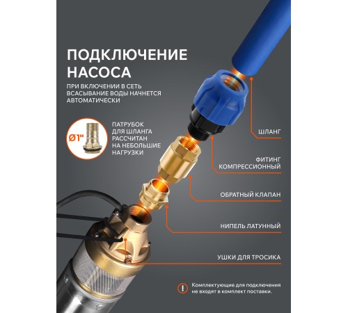 Насос скважинный Patriot CP 1160 C