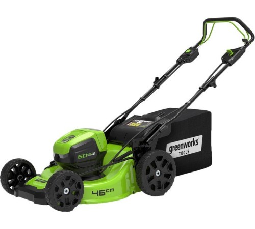 Газонокосилка Greenworks 60V GD60LM46SPK4 (1хАКБ 4Ач и ЗУ)