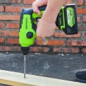 Перфоратор аккумуляторный Greenworks GD24SDS1K2 (1хАКБ 2Ач и ЗУ)