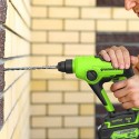 Перфоратор аккумуляторный Greenworks GD24SDS1K2 (1хАКБ 2Ач и ЗУ)
