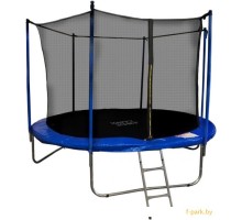 Батут Happy Jump 10ft-i PRO (312см) с внутренней сеткой и лестницей