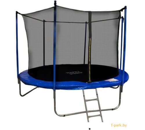 Батут Happy Jump 10ft-i PRO (312см) с внутренней сеткой и лестницей