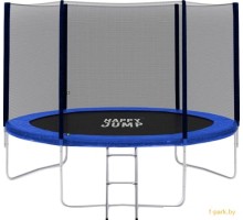 Батут Happy Jump 8ft PRO (252см) с внешней сеткой и лестницей