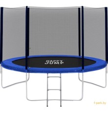 Батут Happy Jump 8ft PRO (252см) с внешней сеткой и лестницей