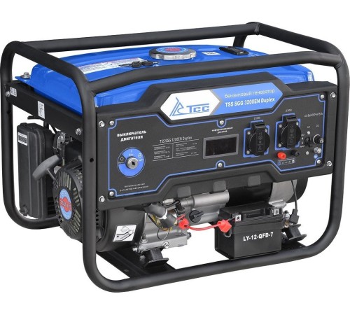 Генератор бензиновый, газовый TSS SGG 3200EN Duplex