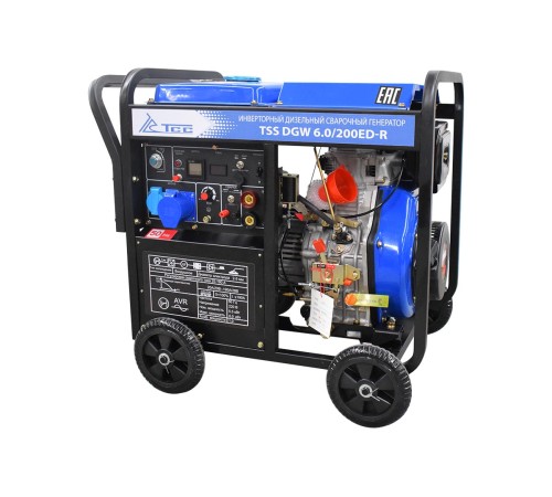 Инверторный дизельный сварочный генератор TSS DGW 6.0/200ED-R