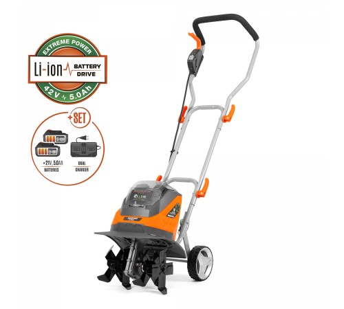 Мотокультиватор  Daewoo Power DAT 3042Li SET (с 2-мя АКБ и ЗУ)