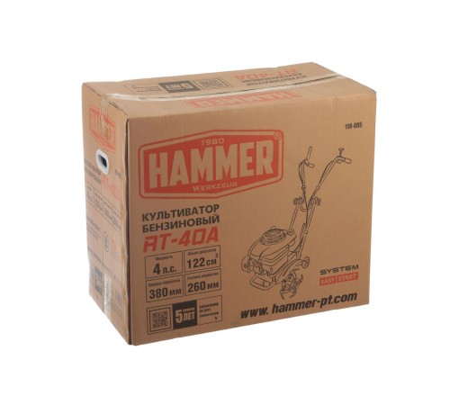 Мотокультиватор Hammer Flex RT-40A