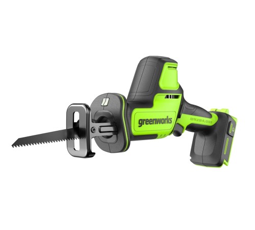 Пила сабельная аккумуляторная Greenworks GPT-CRS-25, 24V (без АКБ и ЗУ)