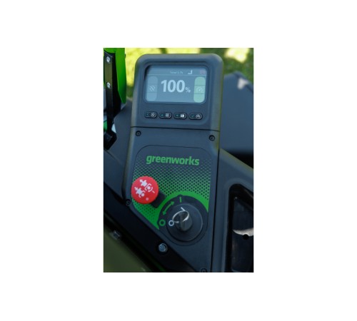 Газонокосилка с нулевым радиусом разворота Greenworks Zero Turn CrossoverT GC82ZT107 82В