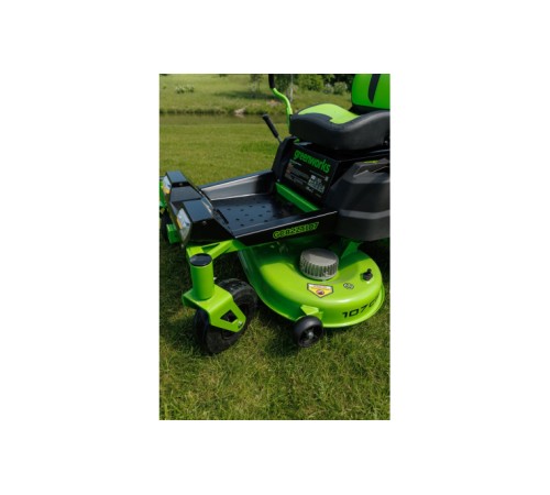 Газонокосилка с нулевым радиусом разворота Greenworks Zero Turn CrossoverT GC82ZT107 82В