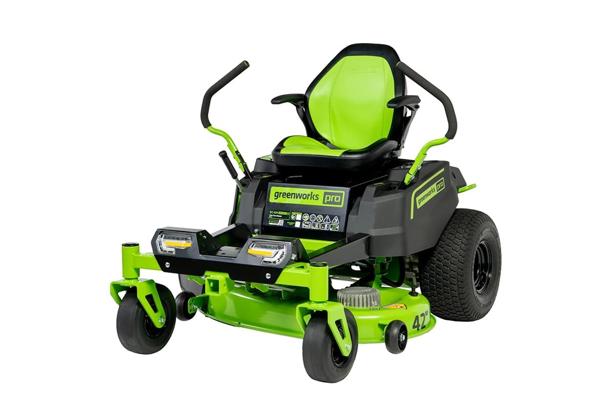 Газонокосилка с нулевым радиусом разворота Greenworks Zero Turn CrossoverT GC82ZT107 82В