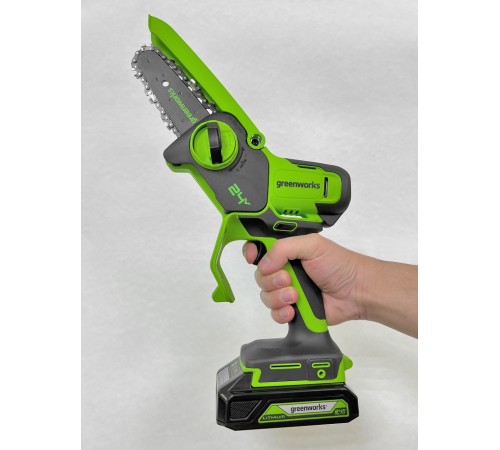 Аккумуляторная пила Greenworks 24V G24MCS10 (без АКБ и ЗУ)