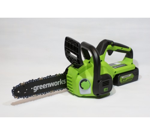 Пила аккумуляторная Greenworks 24V G24CS25K4 (1хАКБ 4Ач и ЗУ)