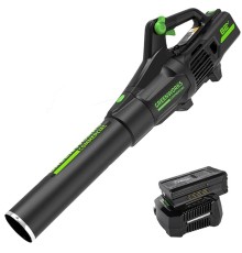 Воздуходувка аккумуляторная Greenworks 82V GD82ABIIK5 (1хАКБ 5 Ач и ЗУ)