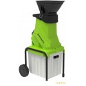 Садовый измельчитель Greenworks GACSB 2500Вт с контейнером
