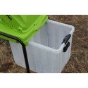 Садовый измельчитель Greenworks GACSB 2500Вт с контейнером