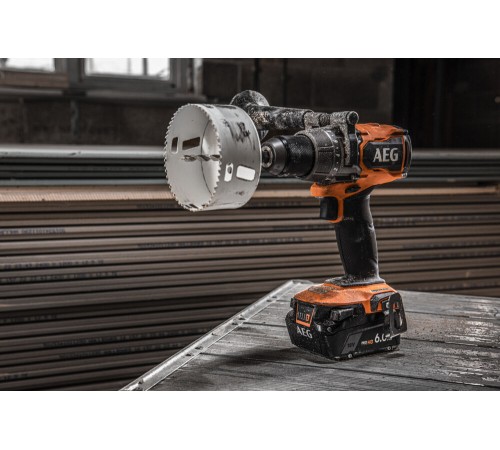 Дрель-шуруповерт аккумуляторная AEG BSB18BL2-602K (АКБ и ЗУ)