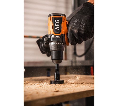 Дрель-шуруповерт аккумуляторная AEG BSB18BL2-602K (АКБ и ЗУ)