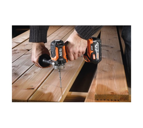 Дрель-шуруповерт аккумуляторная AEG BSB18C3BL-502C (2АКБ и ЗУ)