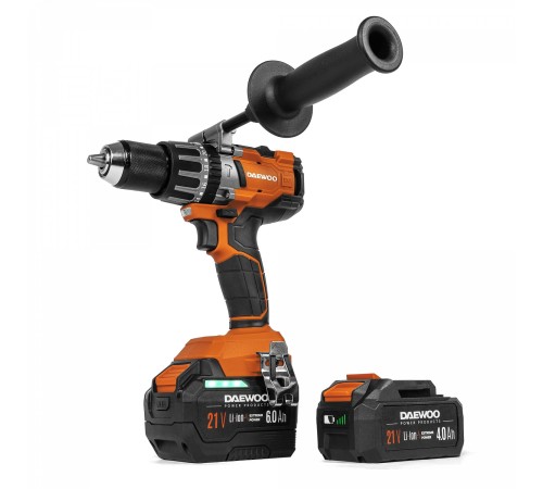 Дрель-шуруповерт аккумуляторная Daewoo Power DAA 2161Li (2АКБ и ЗУ)