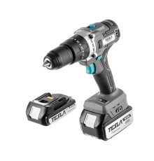 Дрель-шуруповерт аккумуляторная TESLA TCD18HD (2АКБ и ЗУ)