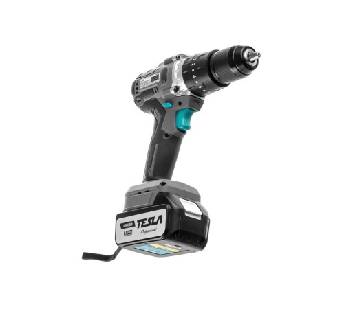 Дрель-шуруповерт аккумуляторная TESLA TCD18HD (2АКБ и ЗУ)