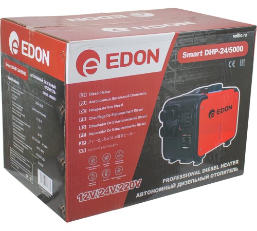 Отопитель автономный дизельный Edon Smart DHP-24/5000