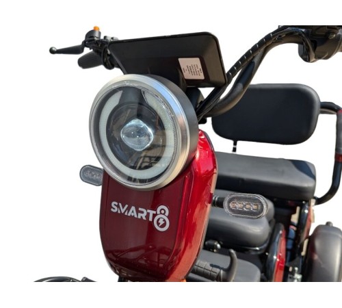 Электротрицикл BULBASH Красный