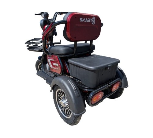 Электротрицикл BULBASH Красный