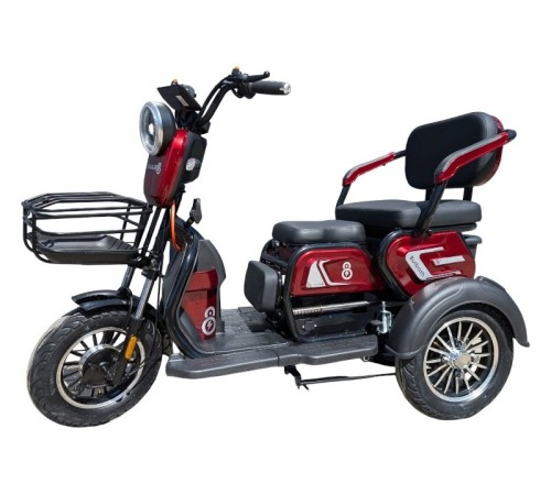 Электротрицикл BULBASH Красный