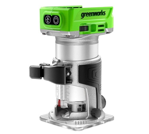 Фрезер аккумуляторный Greenworks  G24RO (Без АКБ и ЗУ)