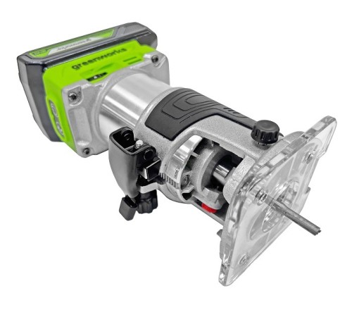 Фрезер аккумуляторный Greenworks  G24RO (Без АКБ и ЗУ)