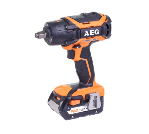 Гайковерт аккумуляторный AEG Powertools BSS18C12ZBLLI-402C (АКБ и ЗУ)
