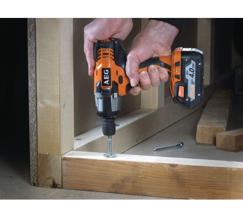 Гайковерт аккумуляторный AEG Powertools BSS18C12ZLi-402C (2 АКБ и ЗУ) в кейсе