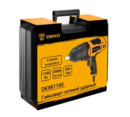 Гайковерт сетевой ударный Deko DKIW1100