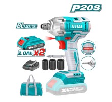 Гайковерт аккумуляторный Total TIWLI20208 (2 АКБ и ЗУ) в кейсе