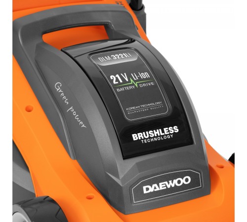 Газонокосилка аккумуляторная Daewoo Power DLM 3221Li SET (АКБ и ЗУ)
